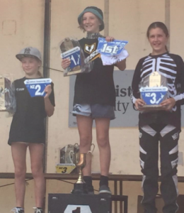 megan williams podium