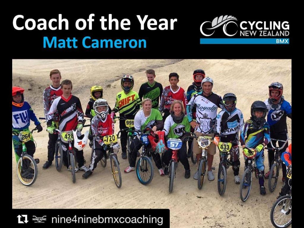 2016 Coach of the Year for BMX