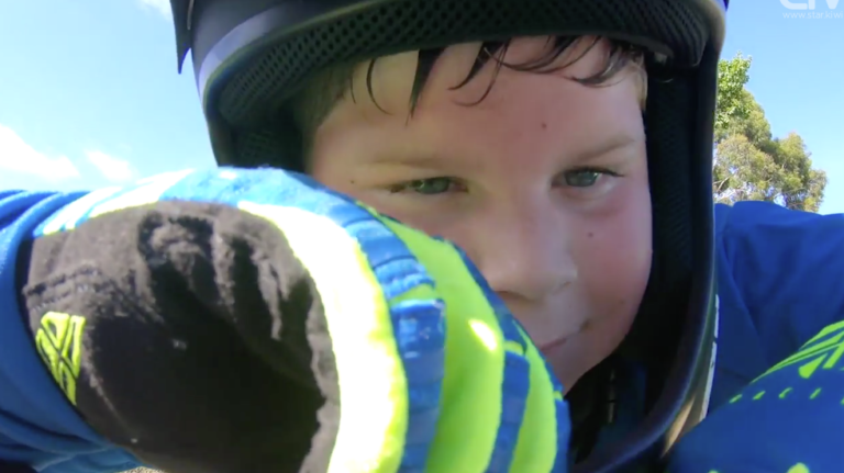 Christchurch boy with autism finds joy on BMX track
