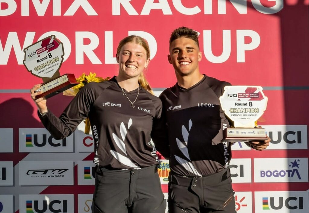 Double New Zealand victories at UCI BMX World Cup finale in Colombia