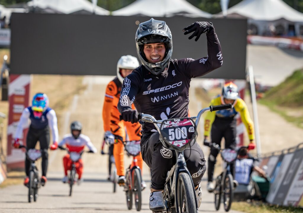 Brilliant Bearman claims Under-23 clean sweep in UCI BMX World Cup